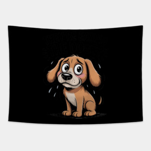 They’re Eating the Dogs Funny Tapestry