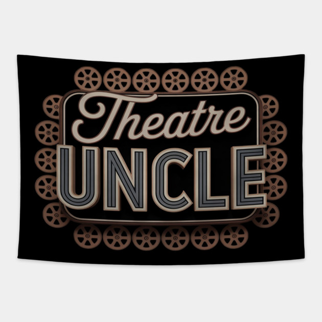 Theatre Uncle Theatre Actress Uncle Theater Uncle Tapestry by Ink Lines