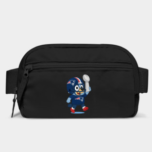 Bluey Football Player New England Patriots American Football Lovers Kids Bag