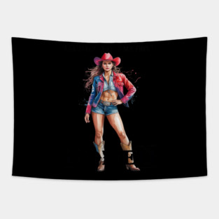 This Actually Is My First Rodeo Country Life Howdy Tapestry