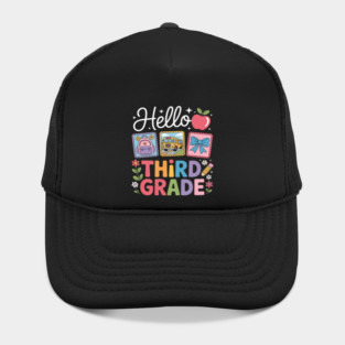 Third Grade Back To School First Day Teacher Hat