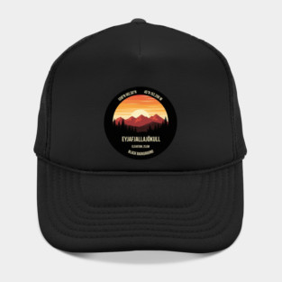 Eyjafjallajökull Sunset Landscape Hat