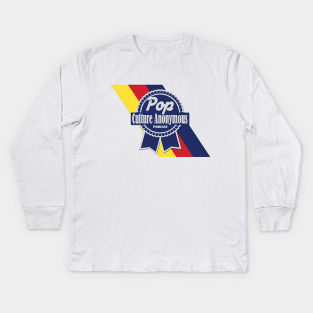 Pop-Culture Anonymous Logo Kids Long Sleeve T-Shirt by Art Comedy Pop-Culture Network!