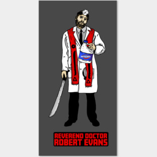 Reverend Doctor Robert Evans Posters and Art
