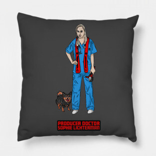 Producer Doctor Sophie Lichterman Pillow