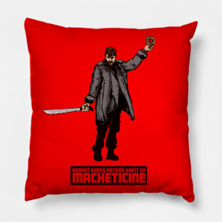 Patron Saint of Macheticine Pillow