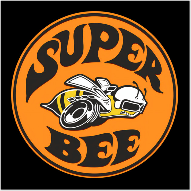 Super Bee Wall Art by James Bates