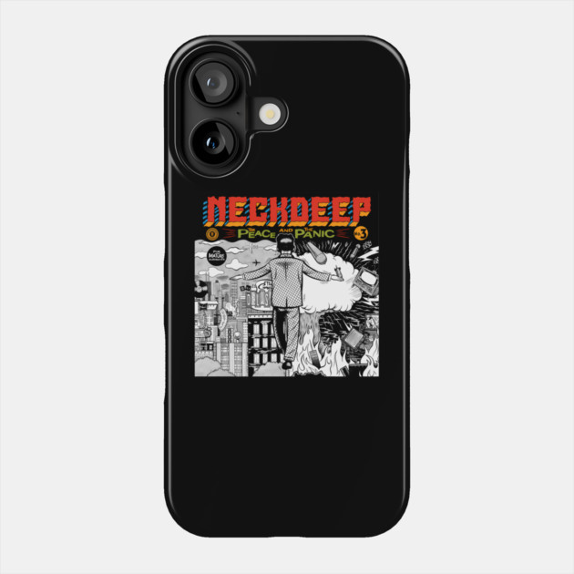 The Peace and the Panic Phone Case by James Bates