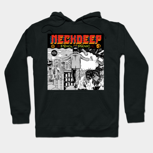 The Peace and the Panic Hoodie by James Bates