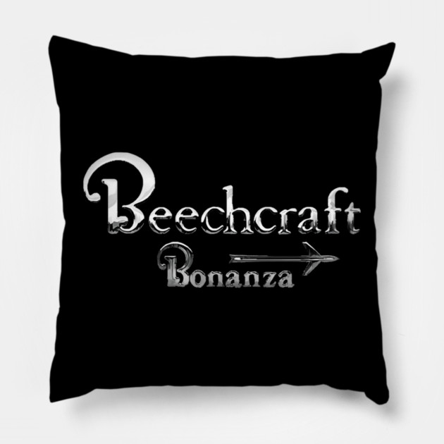 Beechcraft Bonanza Pillow by James Bates
