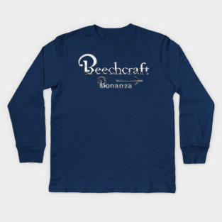 Beechcraft Bonanza Kids Long Sleeve T-Shirt