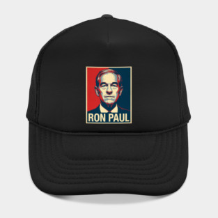 Ron Paul Hope Style Retro Poster Art Hat