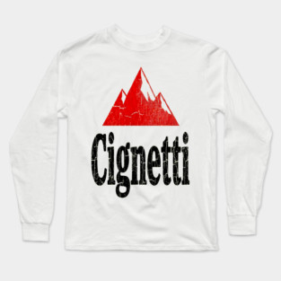 Cignetti Retro Vintage 90's Long Sleeve T-Shirt