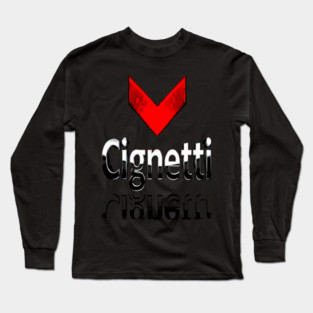 Cignetti Retro Vintage 90's Long Sleeve T-Shirt