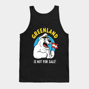 Vintage Greenland is Not for Sale Tank Top