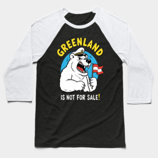 Vintage Greenland is Not for Sale Baseball T-Shirt