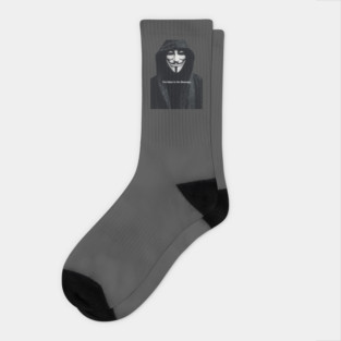 Anonymous: The Mask Is the Message Socks