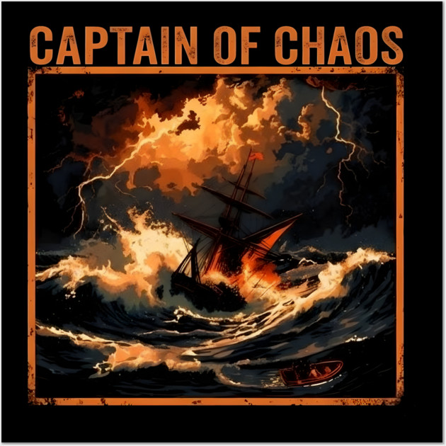 I-Run-A-Tight-Shipwreck Wall Art by dtr_art