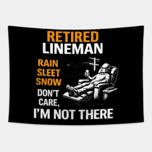 lineman Tapestry