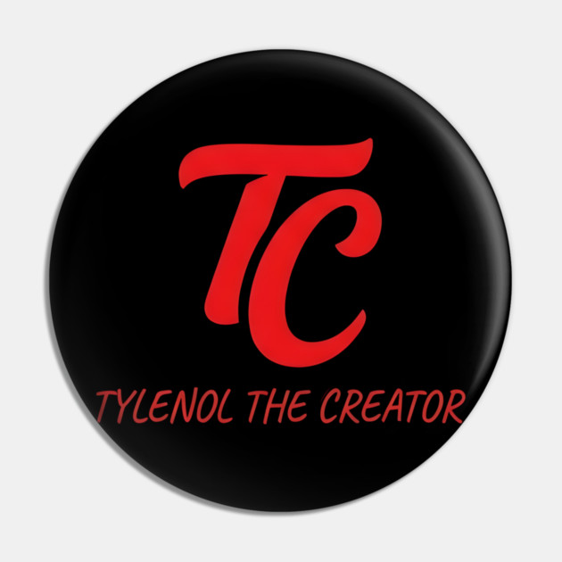 Tylenol The Creator Pin by dtr_art