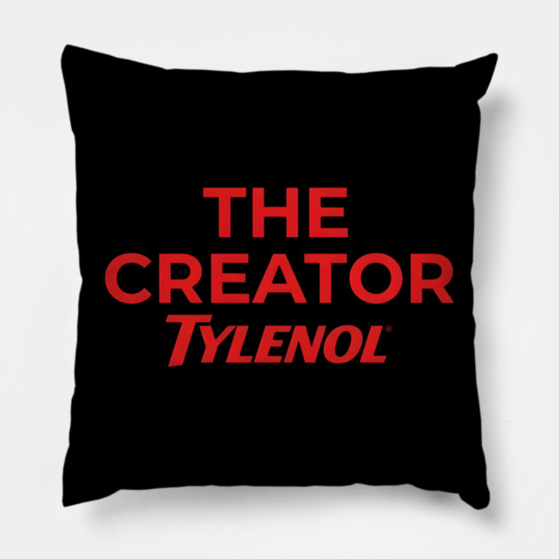 Tylenol The Creator Pillow by dtr_art