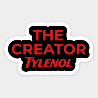 Tylenol The Creator Sticker