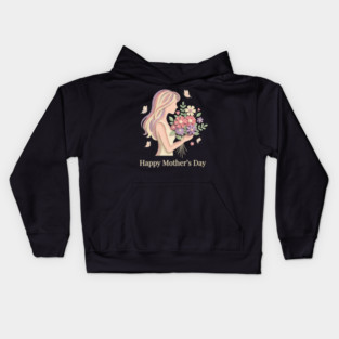 Happy-Mothers-Day Kids Hoodie