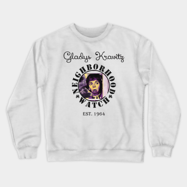 Gladys-Kravitzs-Neighborhood-Watch Crewneck Sweatshirt by dtr_art