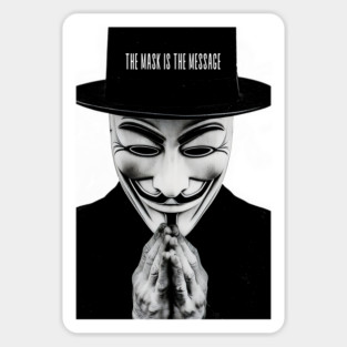 Anonymous: The Mask Is the Message Sticker