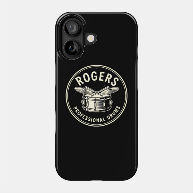 Rogers Professional Drums Phone Case by dtr_art