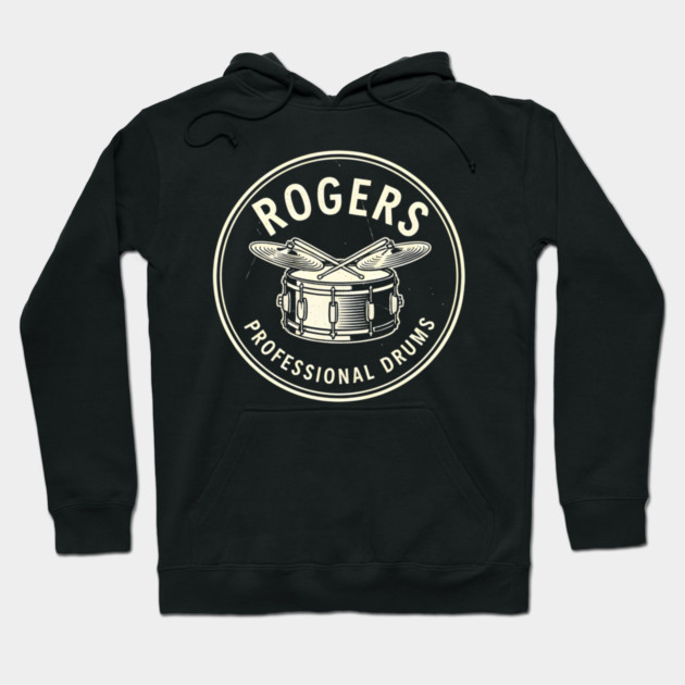 Rogers Professional Drums Hoodie by dtr_art