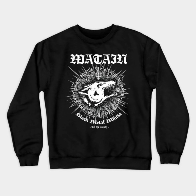 Watain Band Crewneck Sweatshirt by dtr_art