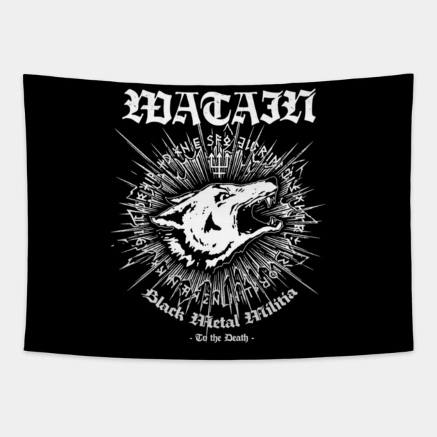 Watain Band Tapestry by dtr_art