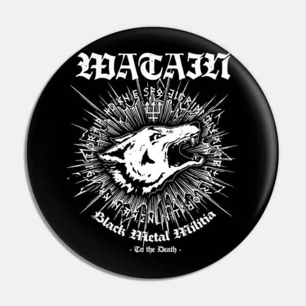 Watain Band Pin by dtr_art
