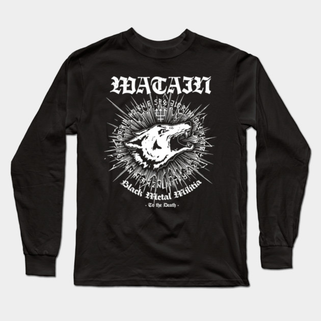 Watain Band Long Sleeve T-Shirt by dtr_art
