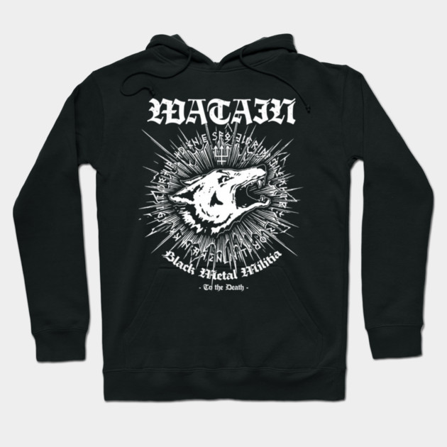 Watain Band Hoodie by dtr_art