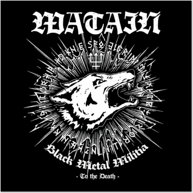 Watain Band Wall Art by dtr_art