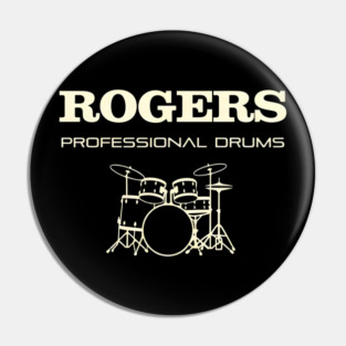 Rogers-Professional-Drums Pin