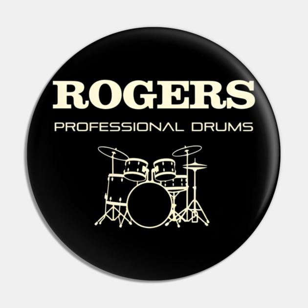 Rogers-Professional-Drums Pin by dtr_art