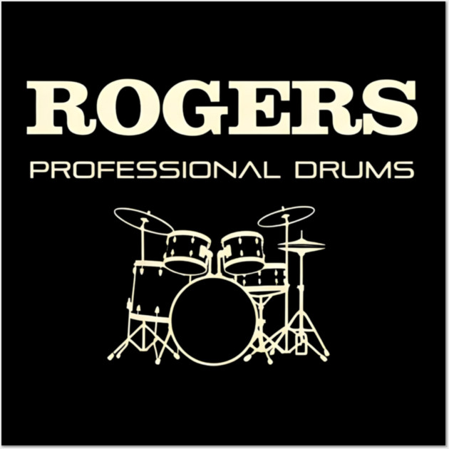 Rogers-Professional-Drums Wall Art by dtr_art