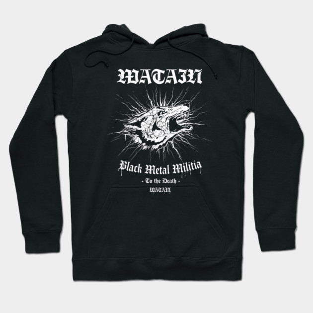 Watain Band Hoodie by dtr_art