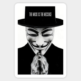 Anonymous: The Mask Is the Message Sticker