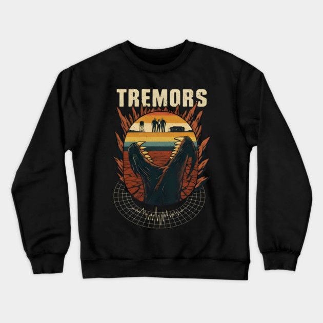 Tremors Crewneck Sweatshirt by dtr_art