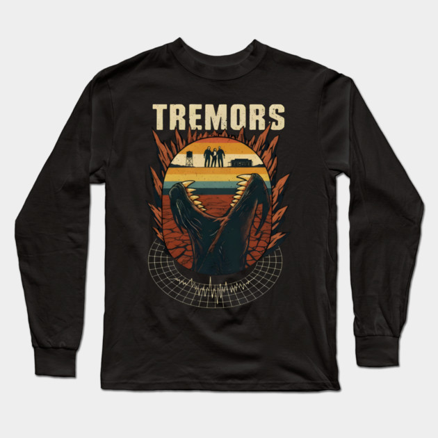 Tremors Long Sleeve T-Shirt by dtr_art