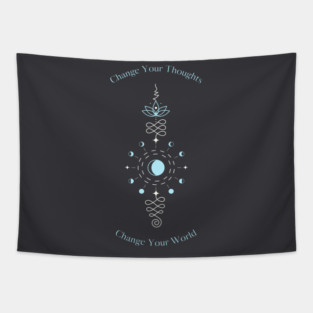 Change Your Thoughts Tapestry