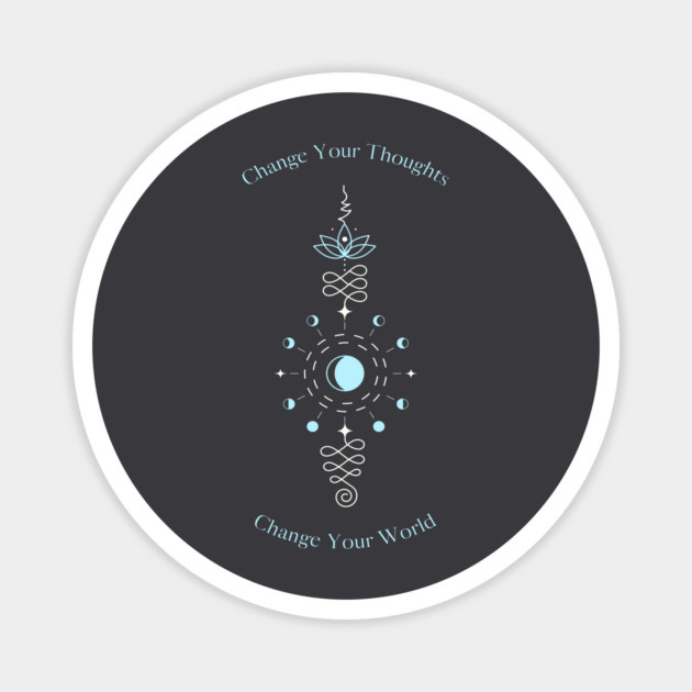 Change Your Thoughts Magnet by Jerry