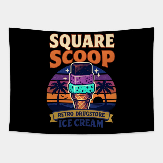 Thrifty Ice Cream Since 1940 Tapestry by dtr_art