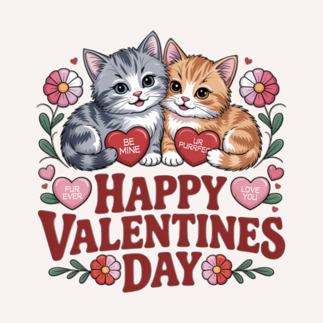 Happy Valentines Day - For Cat Lovers by Pete the Cat Guy