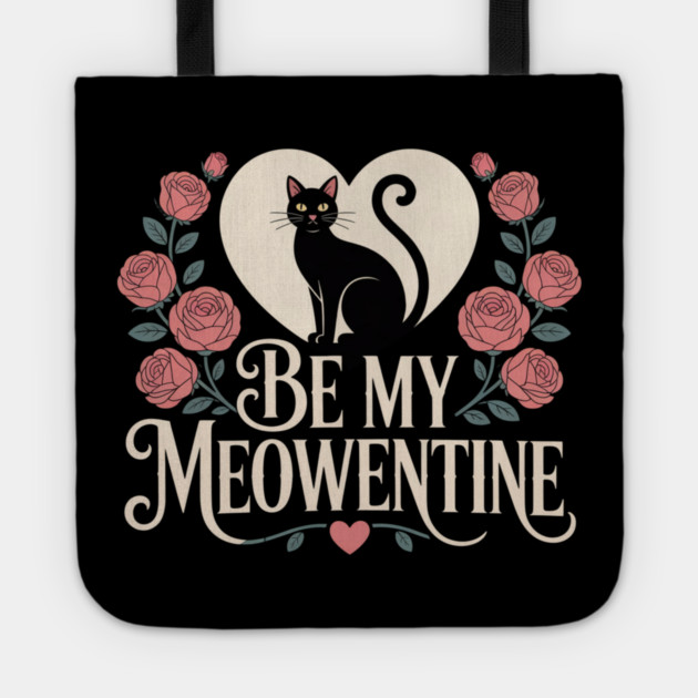Be My Meowentine Tote by Pete the Cat Guy