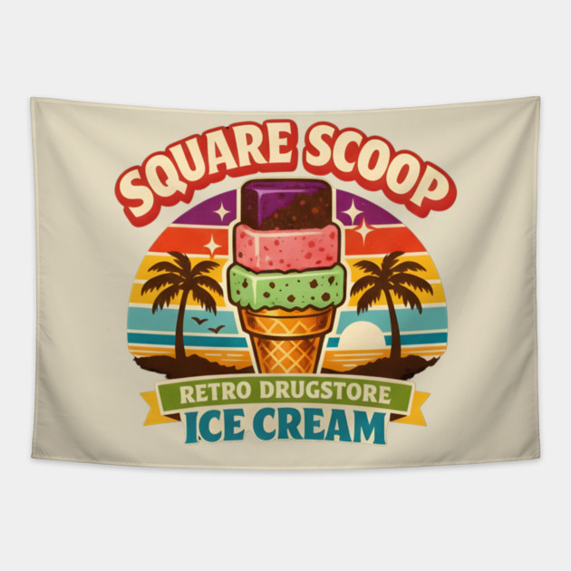 Thrifty Ice Cream Since 1940 Tapestry by dtr_art